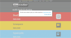 Desktop Screenshot of mucoder.net