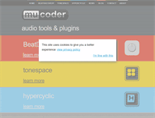 Tablet Screenshot of mucoder.net